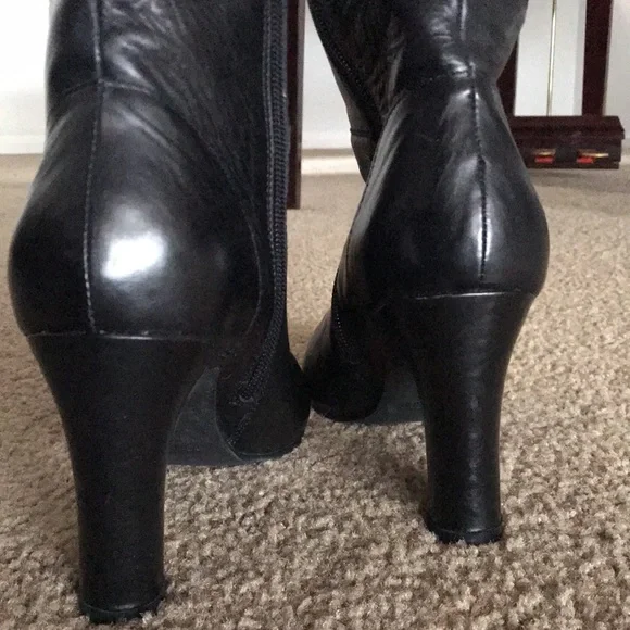 Jo Mercer heel leather boots - Picture 5 of 9